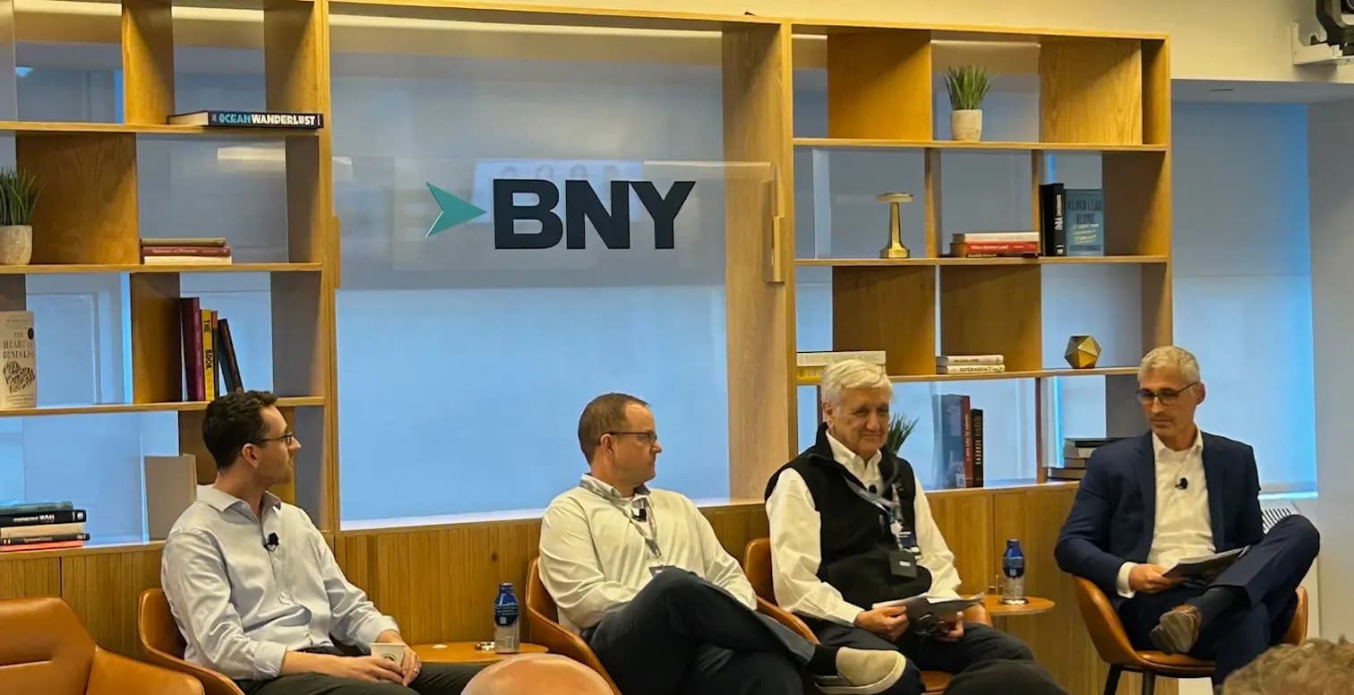 Panel discussion at the Family Office Fintech Summit at BNY in New York City