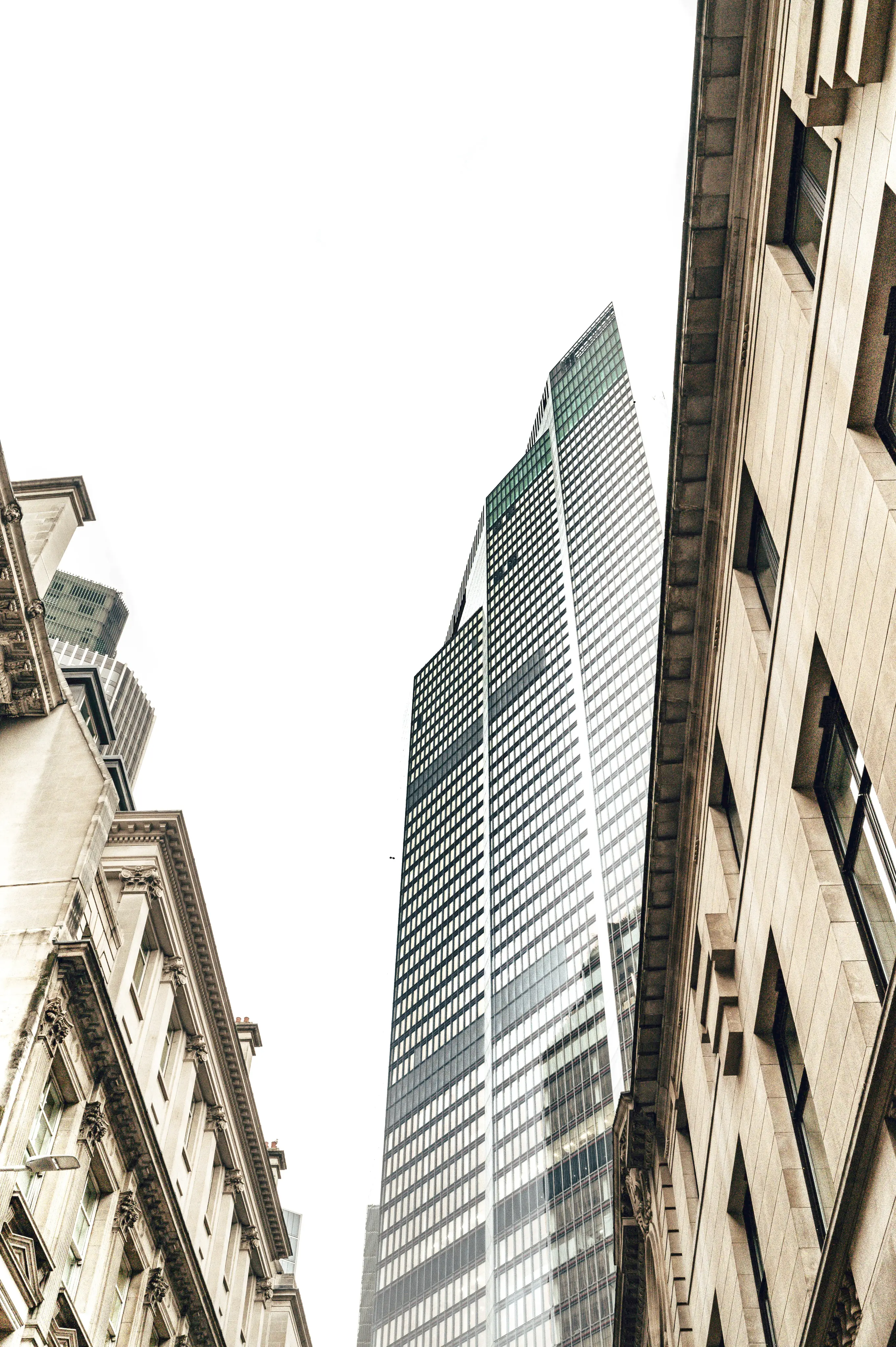 City buildings representing data sources