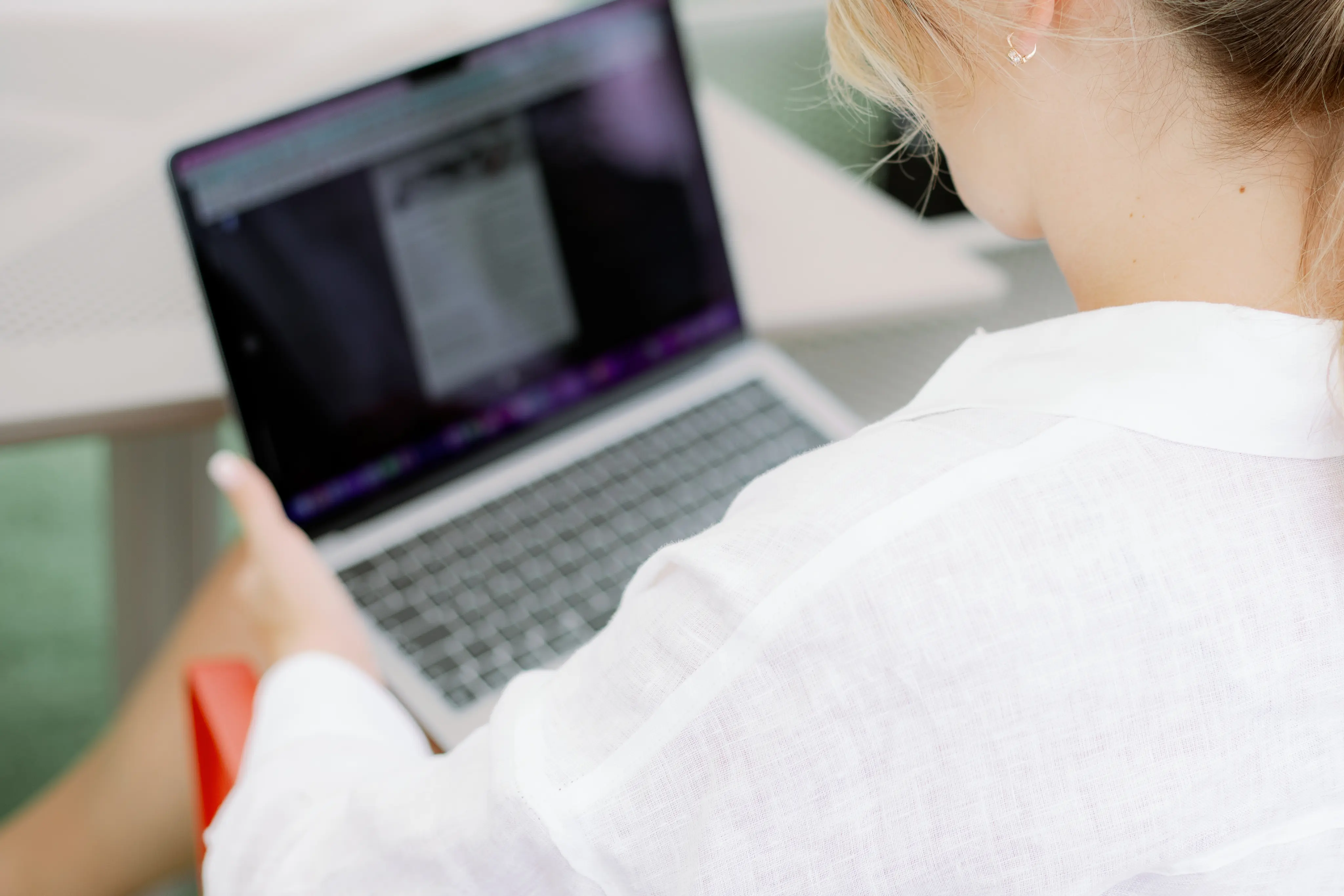 Laptop with Forest Systems